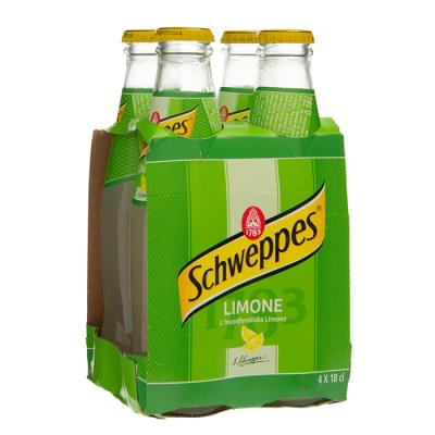 Agua Tónica Sabor Limon Schweppes 18 Cl, 4 Und/Paq