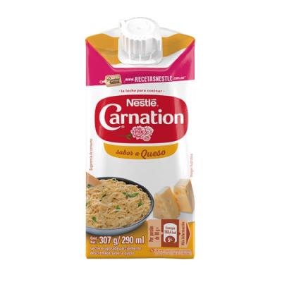 Leche Evaporada Uht Carnation Queso 307 Gr